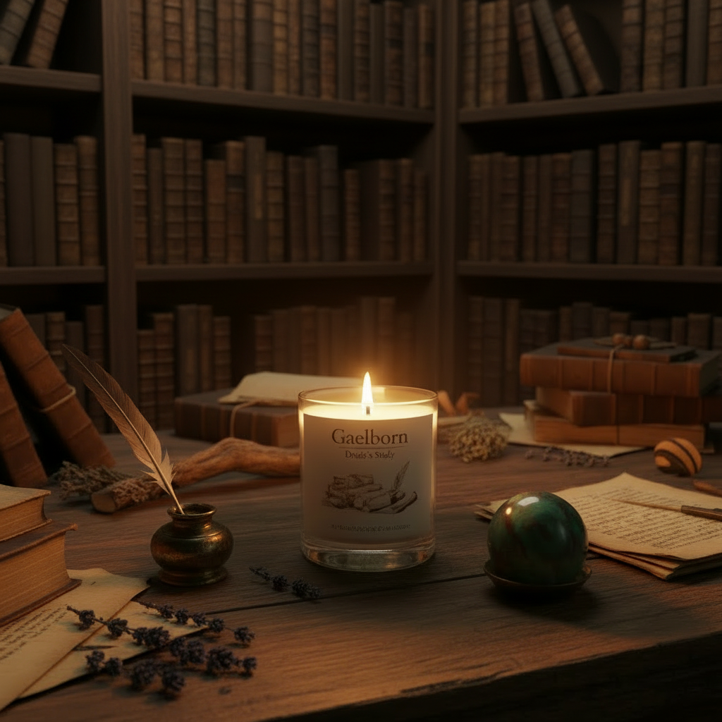 The Druid's Study: The Wisdom that inspired Our Most Contemplative Candle