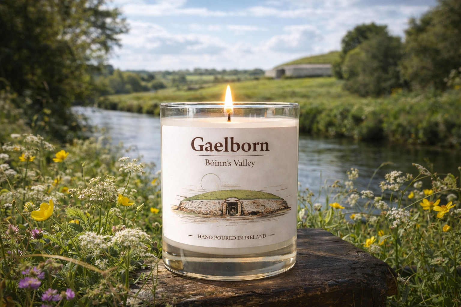 Bóinn's Valley: The Celtic Goddess Who Inspired Our Most Serene Candle