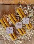 beeswax dinner candle (pair)