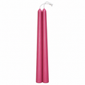 Coral Red taper candle