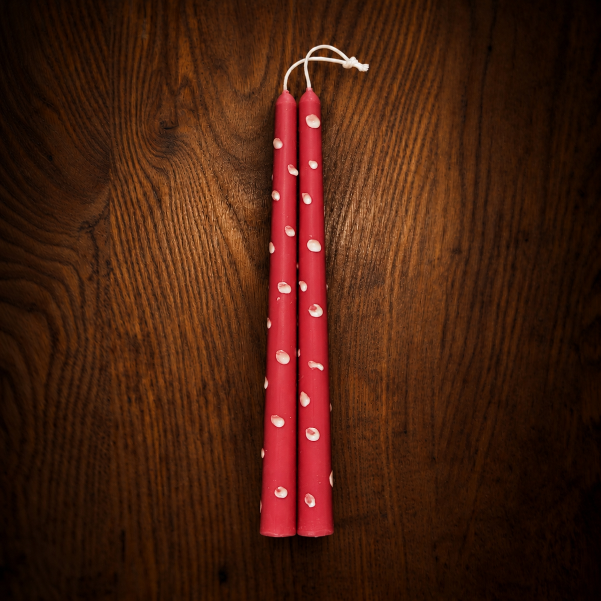 Fairy ring taper candle