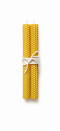 beeswax dinner candle (pair)